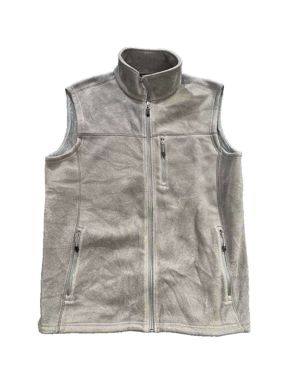 Eastern Mountain Sports Fleece Vest Mens Size Large Full Zip Pockets A010280